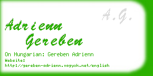 adrienn gereben business card